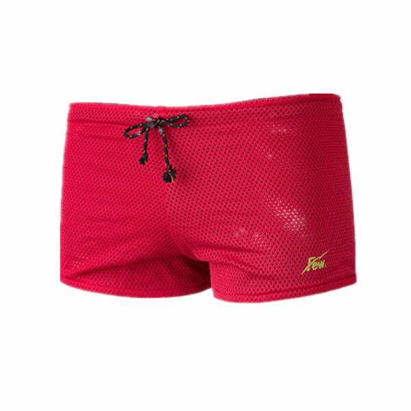 Few F1014 Reversible Swimming Drag Shorts Red/Black - YING FA